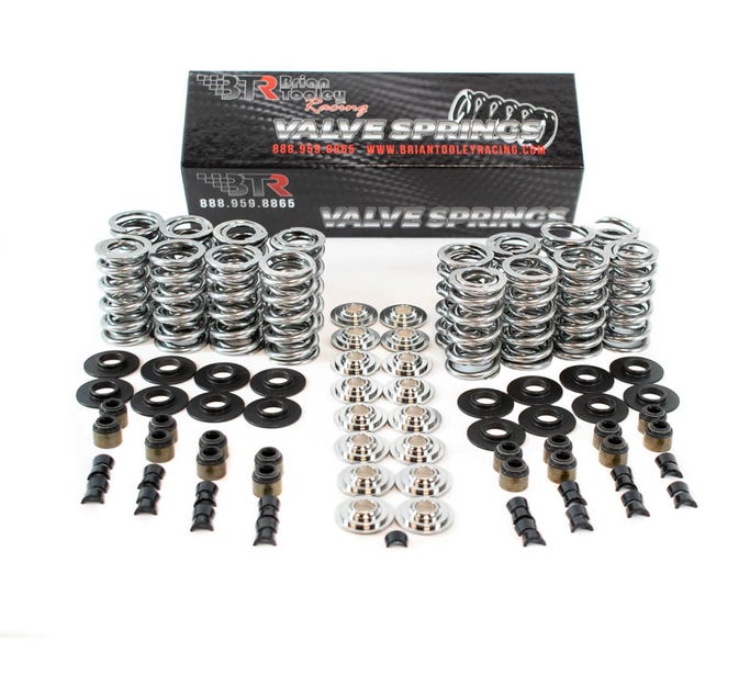 Brian Tooley Racing PLATINUM LS DUAL SPRING KIT - TITANIUM RETAINER - .660" LIFT - SK001